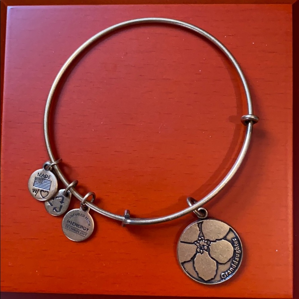 Alex and Ani Granddaughter charm bracelet
